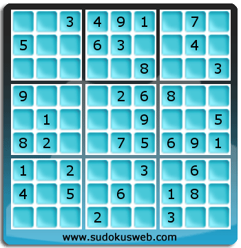 Sudoku von einfacher höhe