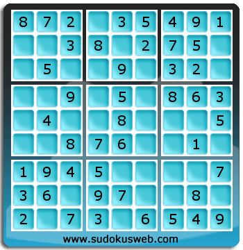 Sudoku de Niveau Très Facile