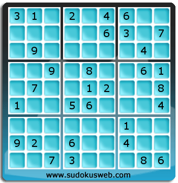 Sudoku von mittelmässiger höhe