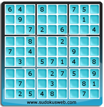 Sudoku von einfacher höhe