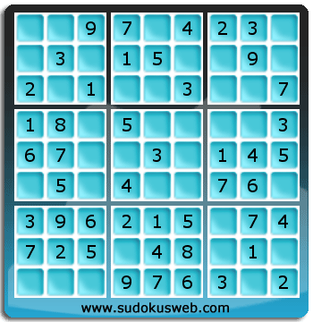 Nivel Muito Facil de Sudoku