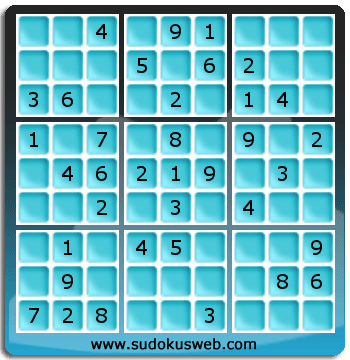 Sudoku de Niveau Facile Sudoku de Niveau Facile