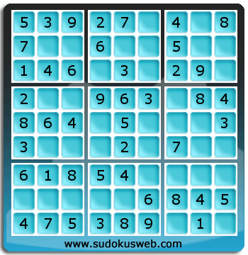 Sudoku von sehr einfacher höhe