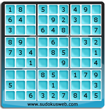 Sudoku von sehr einfacher höhe