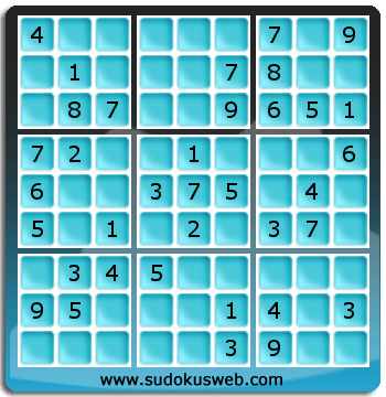 Nivel Facil de Sudoku