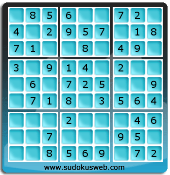 Sudoku von sehr einfacher höhe