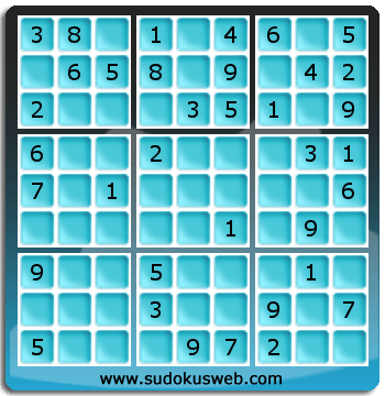 Sudoku von einfacher höhe