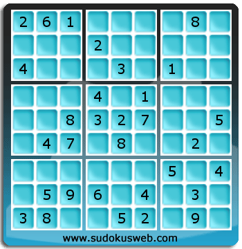 Sudoku von mittelmässiger höhe