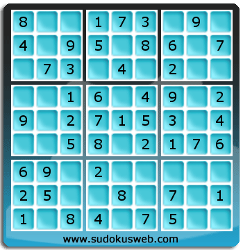 Sudoku de Nivel Muy Fácil