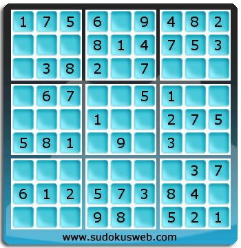 Sudoku von sehr einfacher höhe