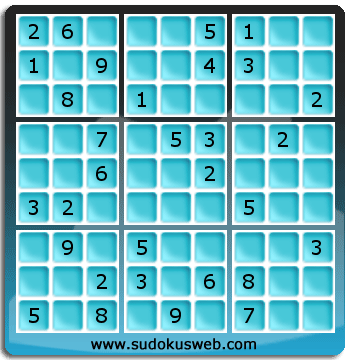 Sudoku von mittelmässiger höhe