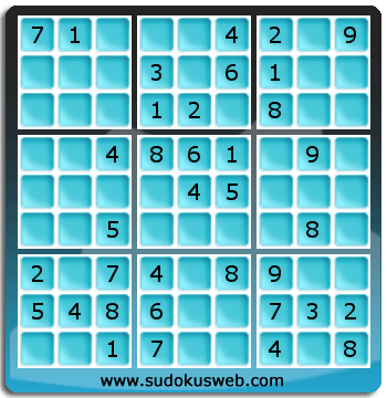 Nivel Facil de Sudoku