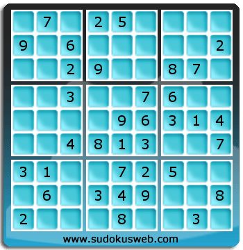 Sudoku von einfacher höhe