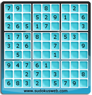 Sudoku von sehr einfacher höhe