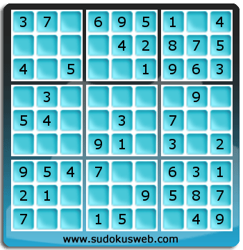 Sudoku de Niveau Très Facile