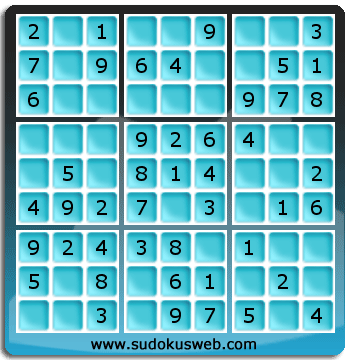 Sudoku de Nivel Muy Fácil