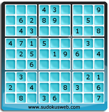 Sudoku de Niveau Facile