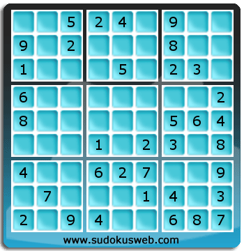 Sudoku von einfacher höhe