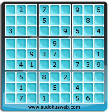 Sudoku von mittelmässiger höhe