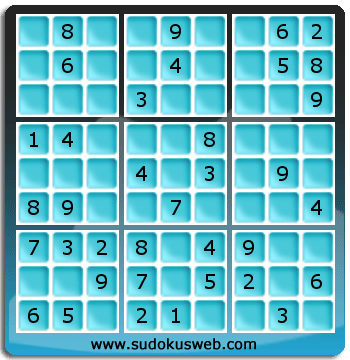 Sudoku von einfacher höhe