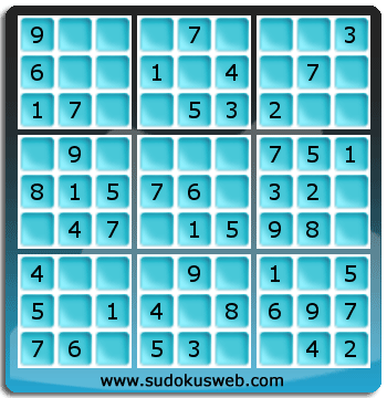 Sudoku de Niveau Très Facile