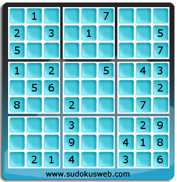Sudoku von mittelmässiger höhe Sudoku von mittelmässiger höhe