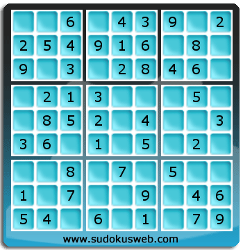 Very Easy Level Sudoku