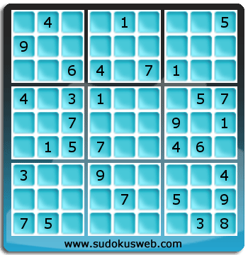 Sudoku von mittelmässiger höhe