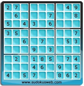 Sudoku von einfacher höhe