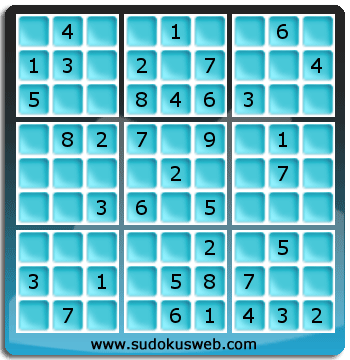 Sudoku von einfacher höhe