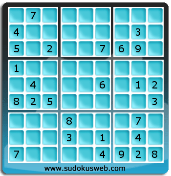 Sudoku von schwieriger höhe