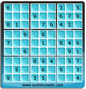 Nivel Facil de Sudoku