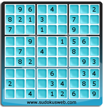 Sudoku von einfacher höhe