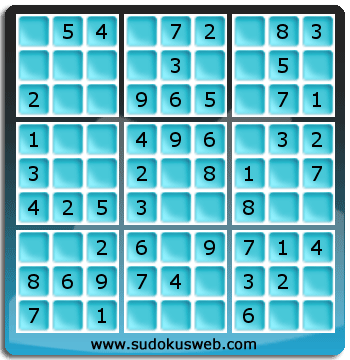 Sudoku de Niveau Très Facile