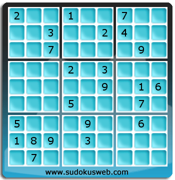 Sudoku von Fachmännischer höhe