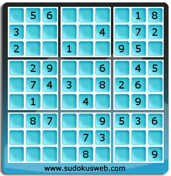 Sudoku von einfacher höhe