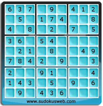 Nivel Muito Facil de Sudoku