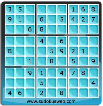 Sudoku von einfacher höhe