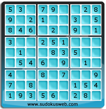 Sudoku de Nivel Muy Fácil