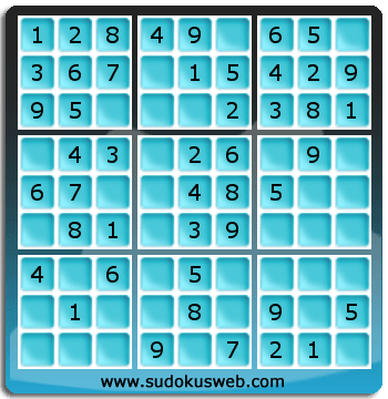 Sudoku von sehr einfacher höhe