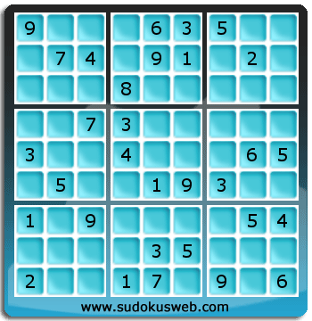 Sudoku von mittelmässiger höhe