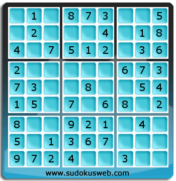 Sudoku de Niveau Très Facile