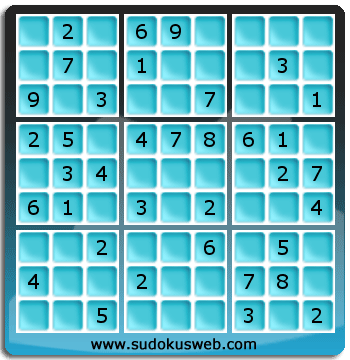 Sudoku von einfacher höhe