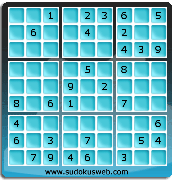 Sudoku von mittelmässiger höhe