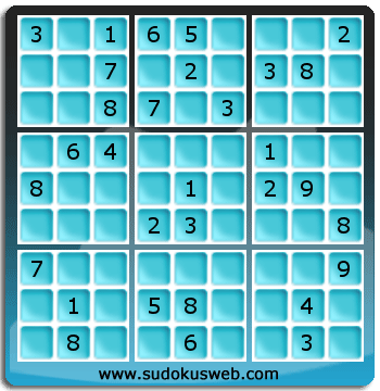 Sudoku von mittelmässiger höhe