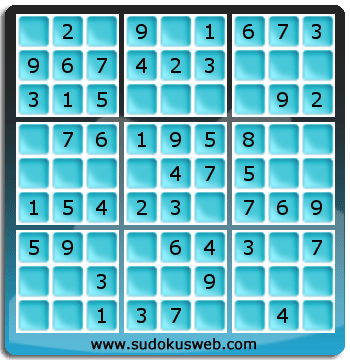 Sudoku von sehr einfacher höhe