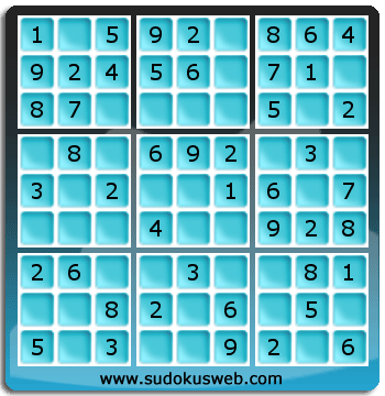 Sudoku de Nivell Molt Fàcil