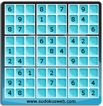 Nivel Facil de Sudoku