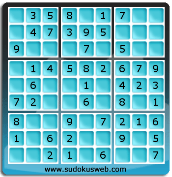 Very Easy Level Sudoku