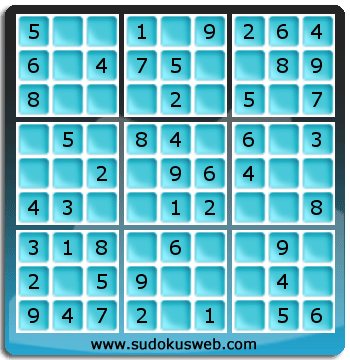 Nivel Muito Facil de Sudoku Nivel Muito Facil de Sudoku
